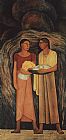 Diego Rivera Wall Art - Mujeres con Flores y Frutos (Women with Flowers and Vegetables